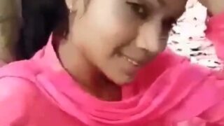 College girl explored by BF viral porn