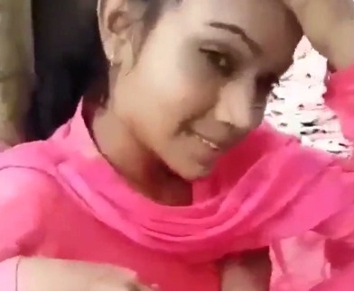 College girl explored by BF viral porn